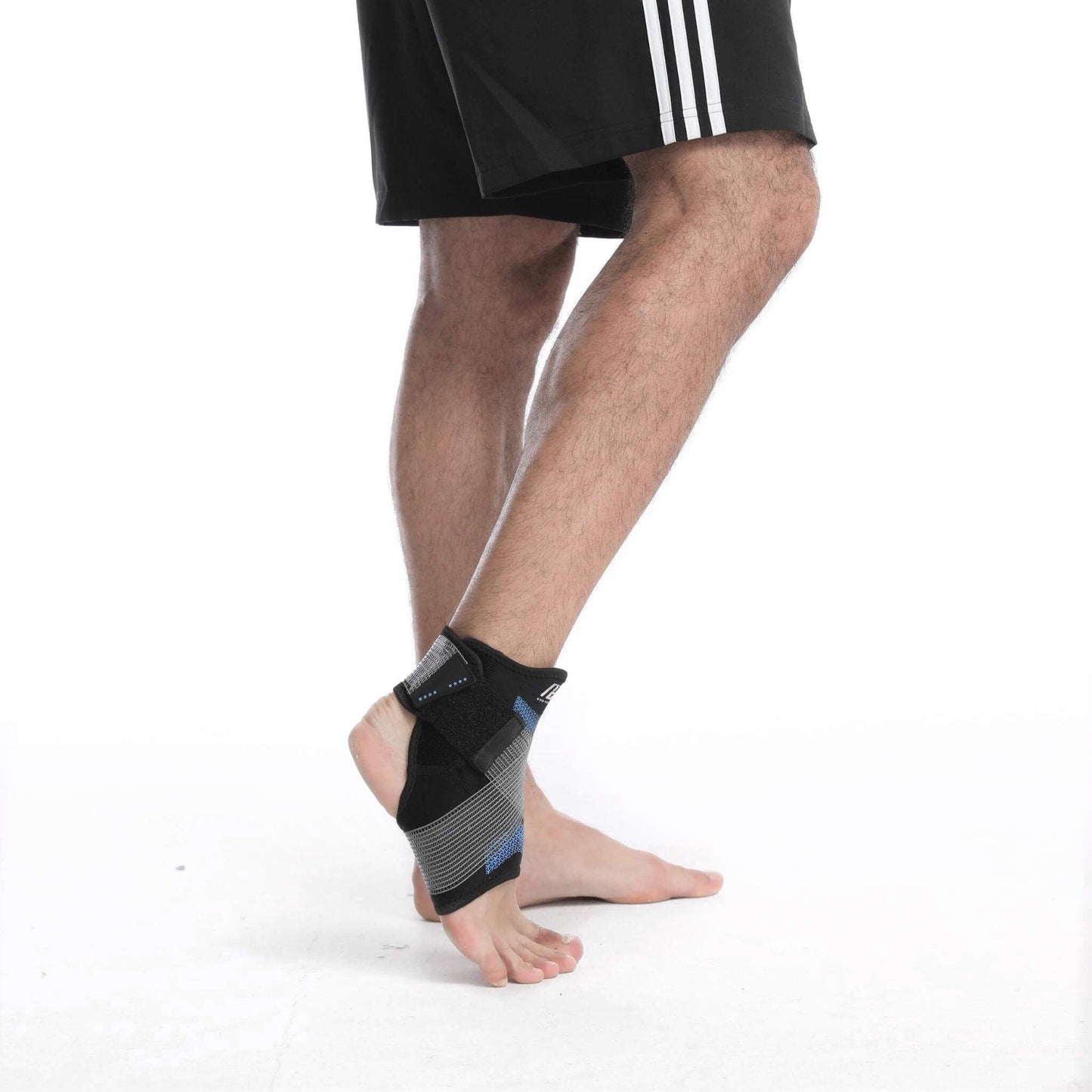 Ankle Support Brace with Compression Strap