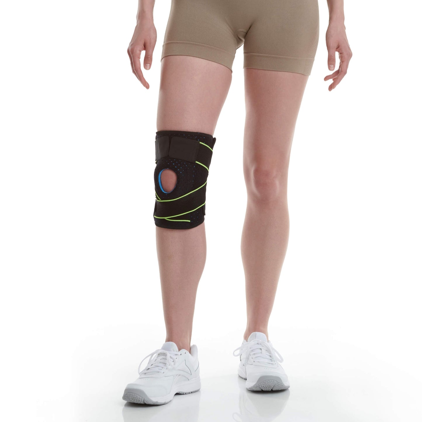 Knee Brace with Stabilizers and Patella Gel Pad