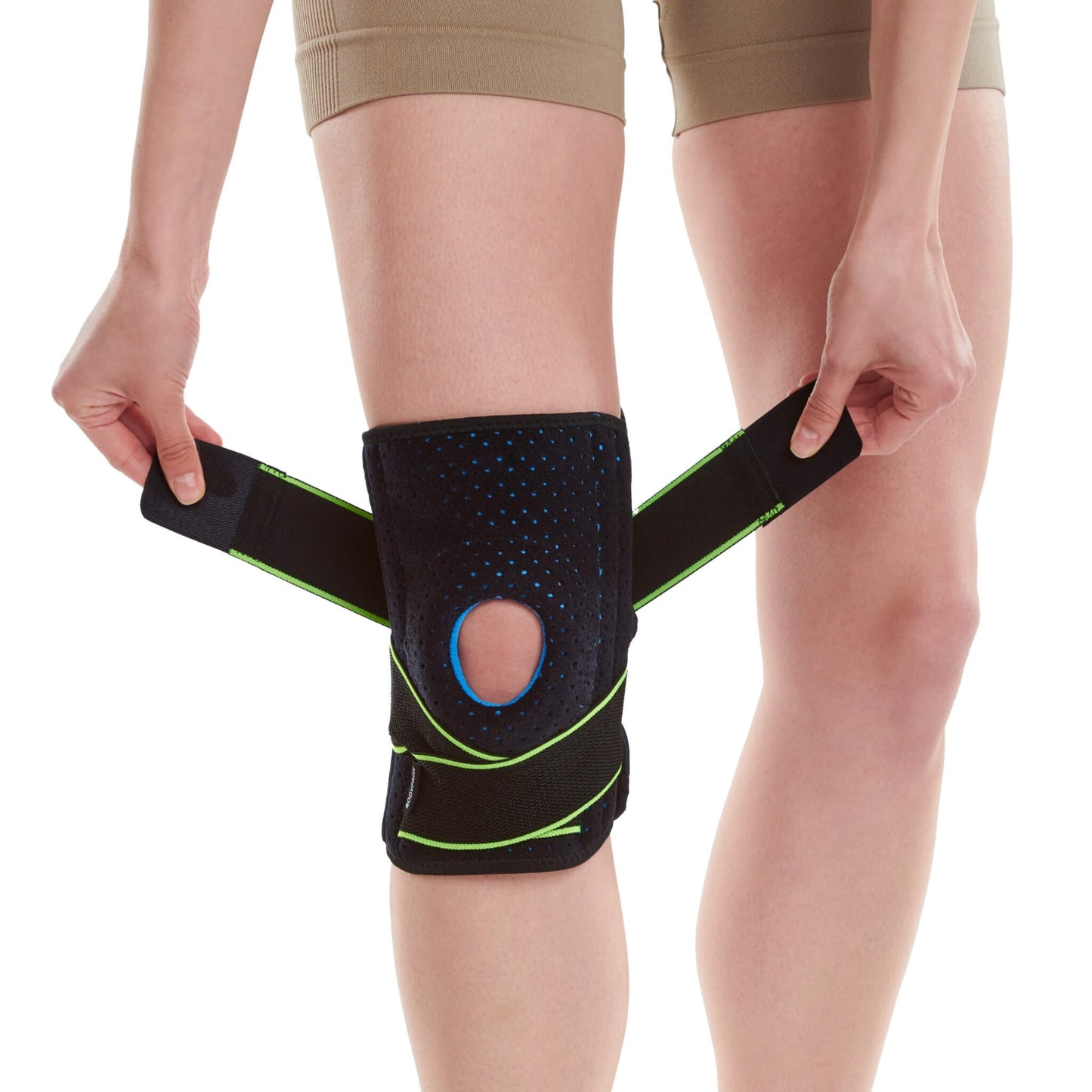 Knee Brace with Stabilizers and Patella Gel Pad